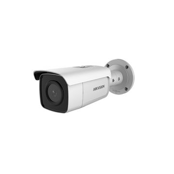 Camera supraveghere IP exterior Hikvision AcuSense DarkFighter DS-2CD2T86G2-4I4C, 8 MP, IR 80 m, 4 mm, slot card, PoE