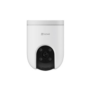 Camera supraveghere IP GSM PT cu iluminare duala EZVIZ CS-H8C-3MP-4G, 3 MP, 4 mm, 4G LTE, IR 30 m, acumulator 10.400mAh, microfon si difuzor, sirena, auto tracking, slot card