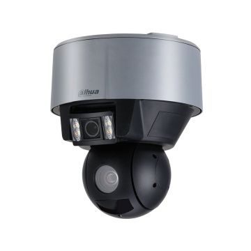 Camera supraveghere rotativa IP Speed Dome Dual PTZ Dahua WizMind Starlight SDT5X425-4Z4-FA-2812, 4MP + 4MP, 5.4-135mm, IR 100m, lumina alba 30m, 25x, slot card, Smart-tracking, Hi-PoE