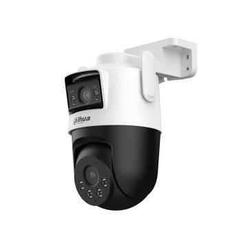 Camera supraveghere rotativa PT IP Wi-Fi 6 wireless cu lentila duala Dahua Picoo Dual P3D-3F-PV, 3 + 3 MP, 2.6 mm / 6 mm , IR 30 / 50 m, lumina alba 20 / 40 m, slot card, Bluetooth, alarma vizuala/sonora, auto-tracking