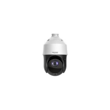 Camera supraveghere rotativa Speed Dome IP PTZ Hikvision HiWatch HWP-N4215IH-DE(H), 2MP, 5 - 75 mm, IR 100, slot card, PoE, zoom 15x