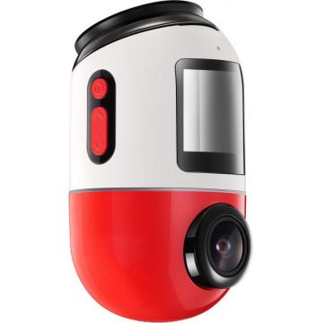 Camera video auto 70mai Dash Cam Omni 360 X200, 128GB, White/Red