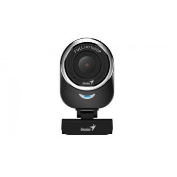 Camera Web QCam 6000 2MP Full-HD cu Rezolutie Video 1920x1080 cu Microfon Negru