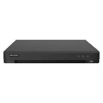 DVR HIKVISION AcuSense 32 canale max 3K, 8 canale IP max. 6MP, AUDIO 'over coaxial', 1U, 2xSATA - iDS-7232HQHI-M2-XT