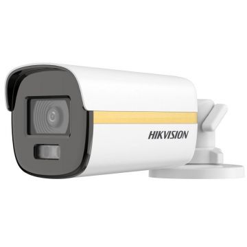 Camera de supraveghere Bullet 3K ColorVu Dual-light PoC Hikvision DS-2CE12KF3T-LE(2.8MM), lentila fixa: 2.8mm, iluminare min.: 0.0005 Lux @ (F1.0, AGC ON), 0 Lux, IR: 40m, lumina alba: 40m, alimentare: 12 VDC± 25%, PoC.at, Max.7.8 W, protectie: IP67,