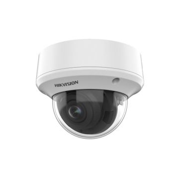 Cameră de Supraveghere Dome 5MP Hikvision DS-2CE5AH0T-AVPIT3ZF cu Lentilă Varifocală Motorizată și Iluminare IR 40m