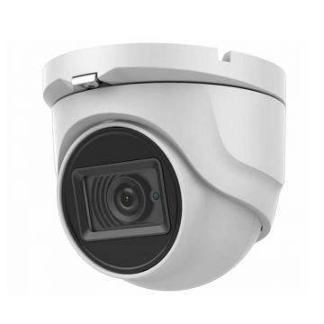 Camera de supraveghere Hikvision TurboHD Turret, DS-2CE76U1T-ITMF (2.8mm); 8.3MP; Fixed lens: 2.8mm; 8.29 MP high performance CMOS; PAL/NTSC; 0.01 Lux@(F1.2, AGC ON), 0 Lux with IR; PAL: 1/12.5 s to 1/50,000 s NTSC: 1/15 s to 1/50,000s; Pan: 0o to 360o,