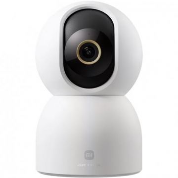 Camera de Supraveghere Interior Xiaomi C700 BHR9182EU, 8MP, 4K, Monitorizare 360, Wi-Fi, Bluetooth, IR 10m, Android/iOS (Alb)