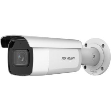 Camera de supraveghere IP Bullet 2MP Hikvision DS-2CD2623G2- IZS(2.8-12MM)(D), lentila varifocala: 2.8-12mm, iluminare min: Color: 0.005 Lux @ (F1.6, AGC ON),B/W: 0 Lux cu IR 60m, slot card de memorie: microSD maxim 512GB, alarma la evenimente: Motion