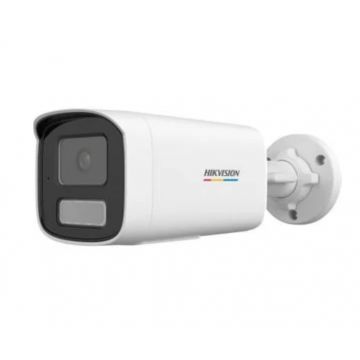 Camera de supraveghere IP Bullet 4MP Hikvision DS-2CD1T47G2H-LIU(4MM), lentila fixa: 4mm, iluminare: Color: 0.001 Lux @ (F1.0, AGC ON),B/W: 0 Lux cu IR: 50m, microfon incorporat, slot card de memorie: microSD/microSDHC/microSDXC card, up to 512 GB,