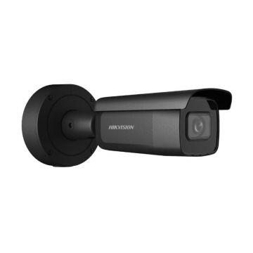 Camera de supraveghere IP Bullet 6MP Hikvision DS-2CD2666G2- IZS(2.8-12MM)(C)/BK, lentila varifocala: 2.8-12mm, iluminare min: Color: 0.003 Lux @ (F1.4, AGC ON),B/W: 0 Lux cu IR 60m, interfata audio: 1/1, alarma: 1/1, slot card de memorie: microSD maxim