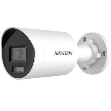 Camera de supraveghere IP Bullet 8MP Hikvision DS-2CD2087G2H-LIU(4MM) (EF), lentila fixa: 4mm, iluminare: Color: 0.0005 Lux @ (F1.0, AGC ON),0 Lux cu lumina alba: 40m, microfon incorporat, slot card de memorie: microSD/microSDHC/microSDXC card, up to 512