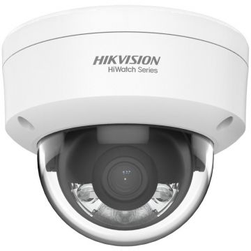 Camera de supraveghere IP Dome 2MP HiWatch Hikvision HWI-D129HA(2.8MM), lentila fixa 2.8mm, iluminare min: Color: 0.001 Lux @(F1.0, AGC ON), 0 Lux cu lumina alba: 30m, alarma la evenimente: Motion detection (support alarm triggering by specified target