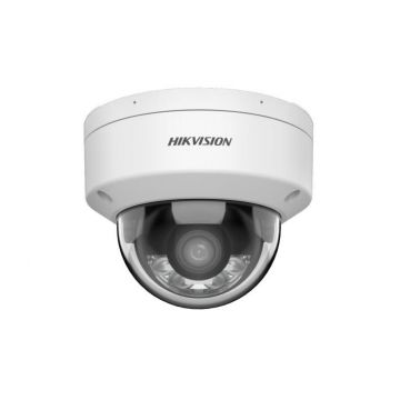 Camera de supraveghere IP Dome 4MP Hikvision DS-2CD2147G2H-LISU(4MM) (EF), lentila fixa 4mm, iluminare min: Color: 0.0005 Lux @ (F1.0, AGC ON), 0 Lux cu lumina alba: 30m, IR 30m, microfon incorporat, interfata audio: 1/1, alarma: 1/1, slot card de