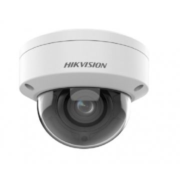 Camera de supraveghere IP Dome 4MP Hikvision DS-2CD2746G2HT- IZS(2.8-12MM)(EF), lentila varifocala: 2.8-12mm, iluminare: Color: 0.001 Lux @ (F1.0, AGC ON),B/W: 0 Lux cu IR: 40m, slot card de memorie: microSD/microSDHC/microSDXC card, up to 512 GB, alarma