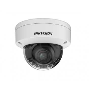 Camera de supraveghere IP Dome 8MP Hikvision DS-2CD2787G2HT- LIZS(2.8-12MM)(EF), lentila varifocala: 2.8-12mm, iluminare: Color: 0.0028 Lux @ (F1.2, AGC ON),0 Lux cu lumina alba: 40m, slot card de memorie: microSD/microSDHC/microSDXC card, up to 512 GB,