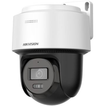 Camera de supraveghere IP PT 2MP Hikvision DS-2DE2C200MWG-E(4MM), lentila fixa: 4mm, iluminare min.: Color: 0.01 Lux @ (F2.0, AGC ON),B/W: 0.005 Lux @ (F2.0, AGC ON),0 Lux cu IR: 30m, lumina alba: 30m, Pan: 0° - 345°, Tilt: 0° - 80°, microfon incorporat,