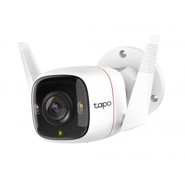 Camera de Supraveghere Wi-Fi Exterior Tapo C320WS cu Viziune Nocturnă Color 2K