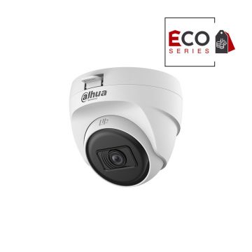 Camera supraveghere Dome Dahua Eco Series HAC-T1A51-U-0280B-S2, 5 MP, 2.8 mm, IR 25 m, HDCVI, PoC