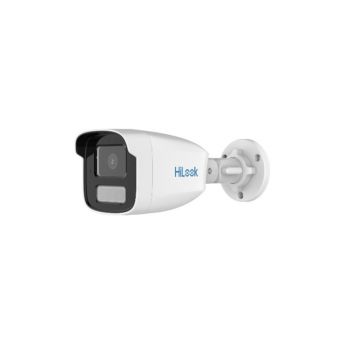 Camera supraveghere exterior IP cu iluminare duala Hikvision Hilook ColorVu IPC-B429HA-LU(2.8MM), 2 MP, 2.8 mm, IR/Lumina alba 50 m, microfon, PoE