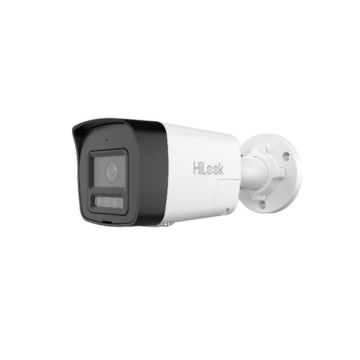 Camera supraveghere exterior IP Hybrid Light Hikvision Hilook IPC-B180HA-LUF/SL(2.8MM), 8 MP, 2.8 mm, IR/Lumina alba 30 m, microfon si difuzor, slot card, PoE