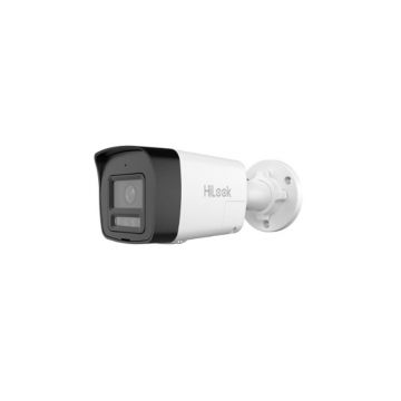 Camera supraveghere exterior IP Smart Hybrid Light Hikvision Hilook IPC-B160HA-LUF/SL(2.8MM), 6 MP, 2.8 mm, IR/Lumina alba 30 m, microfon si difuzor, slot card, PoE