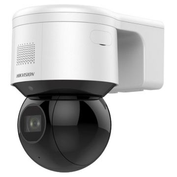 Camera supraveghere Hikvision IP PTZ DS-2DE3A404IW-DEW(S6), 4MP, low-light poweredby DarkFighter, rezolutie 2560 × 1440@ 25 fps, iluminare Color: 0.005 Lux @(F1.5, AGC ON); B/W: 0.001 Lux @(F1.5, AGC ON); 0 Lux with IR,lentila varifocala 2.8-12mm, 4x