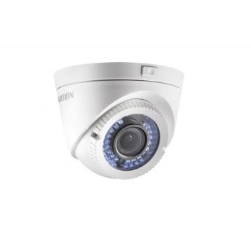 Camera supraveghere Hikvision TurboHD DS-2CE56D0T-VPIR3E; 2MP; POC; 2 MP high performance CMOS; rezolutie 1920 × 1080; 0.01 Lux@(F1.2, AGC ON), 0 Lux with IR; lentila varifocala 2.8-12mm; distanta IR: 40metri; alimentare: 12 VDC and POC( power over