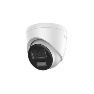 Camera supraveghere IP Dome Hybrid Light Hikvision Hilook IPC-T260HA-LUF/SL(2.8MM), 6 MP, 2.8 mm, IR/Lumina alba 30 m, microfon si difuzor, slot card, PoE