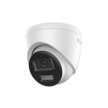 Camera supraveghere IP Dome Hybrid Light Hikvision Hilook IPC-T280HA-LUF/SL(2.8MM), 8 MP, 2.8 mm, IR/Lumina alba 30 m, microfon si difuzor, slot card, PoE