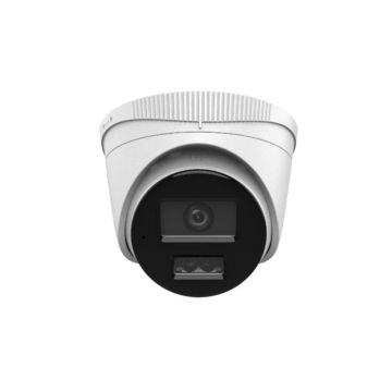 Camera supraveghere IP Dome Smart Hybrid Light Hikvision Hilook IPC-T260HA-LU(2.8MM), 6 MP, 2.8 mm, IR/Lumina alba 30 m, microfon, PoE