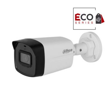 Camera supraveghere IP exterior Dahua Eco Series IPC-B1E40-A-0360B, 4 MP, 3.6 mm, IR 30 m, microfon, detectie miscare, IP67, PoE