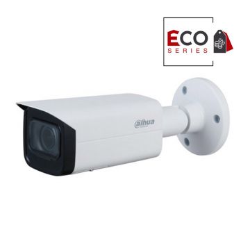 Camera supraveghere IP exterior Dahua Eco Series IPC-HFW1230T-ZS, 2 MP, 2.8 - 12 mm, motorizat, IR 50 m, detectie miscare, slot card, IP67, PoE