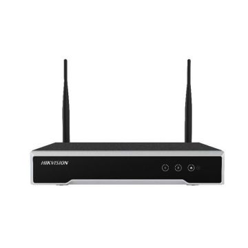 NVR 8 canale IP Hikvision DS-7108NI-K1/W/M(C), 4MP, WIFI, rezolutie:4 MP/3 MP/1080p/UXGA /720p/VGA/4CIF/DCIF/ 2CIF/CIF/QCIF, Incoming/Outgoing bandwidth: 50/40 Mbps,decoding:4-ch@1080p (25 fps), 4- ch@4 MP (12 fps), compresie:H.265+/H.265/ H.264+/H.264,