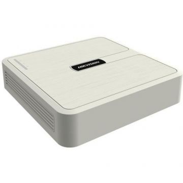 NVR Hikvision 4 canale IP HWN-2104H(C), seria Hiwatch, Incoming bandwidth/Outgoing bandwidth: 40Mbps/60 Mbps, rezolutie inregistrare: 4 MP/3 MP/1080p/UXGA /720p, decoding: 4-ch@1080p (25 fps), 2-ch@4 MP (25 fps), Smart feature: line crossing si intrusion