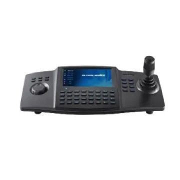 Tastatura de control Hikvision DS-1100KI(B) pentru camere speed dome, display 7