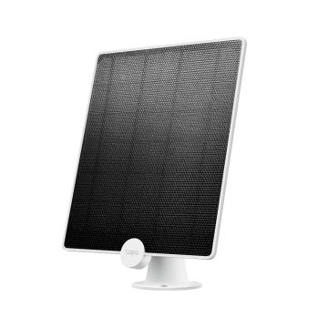 TP-LINK PANOU SOLAR PENTRU CAMERE TAPO TAPO A200, Captează energie solară și oferă alimentare non-stop pentru camerele Tapo care funcționează cu acumulatori (Tapo C420 și Tapo C400).Putere de încărcare de până la 4.5 W, , 237.96 x 174.85 x 17.5mm, Port