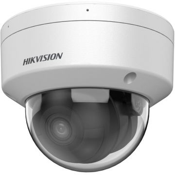 Camera de supraveghere IP Dome 4MP Hikvision DS-2CD2146G2H-I(2.8MM), lentila fixa 2.8mm, iluminare min: 0.001 Lux @ (F1.0, AGC ON), B/W: 0 Lux cu IR 30m, slot card de memorie: microSD/microSDHC/microSDXC maxim 512GB, alarma la evenimente: Motion