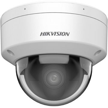 Camera de supraveghere IP Dome 8MP Powered by Darkfighter Hikvision DS-2CD2186G2H-I(2.8MM)(EF), lentila fixa: 2.8mm, iluminare min.: Color: 0.0008 Lux @ (F1.0, AGC ON),B/W: 0 Lux cu IR: 30m, slot card de memorie: microSD/microSDHC/microSDXC card, up to