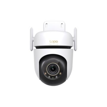 Camera supraveghere wireless IP Wi-Fi PT TP-Link Starlight TAPO C530WS, 5 MP, IR/lumina alba 30 m, microfon si difuzor, slot card, control prin aplicatie, detectie smart, sirena, 360 grade, motion tracking