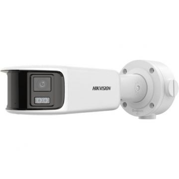 HIKVISION CAMERA IP Hikvision, bullet pt. interior | exterior, dist. IR 40 m,  tip lentila fixa 2.8 mm, 6  Mpx, microfon, PoE, carcasa metal, slot SD card, DS-2CD2T67G2PLSUSL  (timbru verde 0.8 lei)