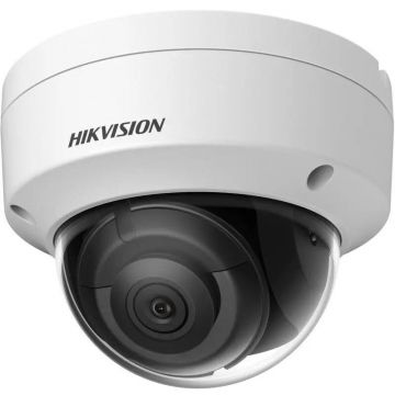 HIKVISION CAMERA IP Hikvision, dome pt. interior | exterior, dist. IR 30 m,  tip lentila fixa 2.8 mm, 4 Mpx, PoE, slot SD card, DS-2CD2143G2-IS28  (timbru verde 0.8 lei)