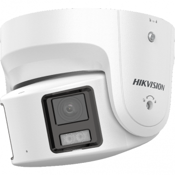 HIKVISION Camera turela Hikvision DS-2CD2387G2PLSUSL, 4MM, 8MP, IR30M, acusens, Alb