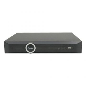 NVR 10 canale seria Lite Tiandy TC-R3110-IBP8V3.0, 6MP, 8x PoE, 70W, Functii AI, 1 slot SATA