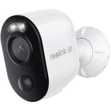 Reolink Camera de supraveghere IP Reolink Argus B350, 8MP, Wi-Fi, 3840x2160, exterior-interior, Alb