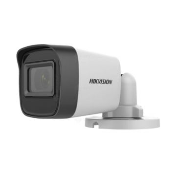 Cameră de supraveghere bullet, TurboHD 5MP, Lentilă 2.8mm, IR 25m, Hikvision DS-2CE16H0T-ITPFS2