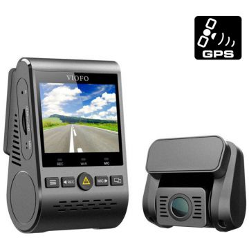 Camera Video Auto Viofo A129 DUO GPS, 2 x Sony IMX291 sensor, 1080p, WIFI, Bluetooth